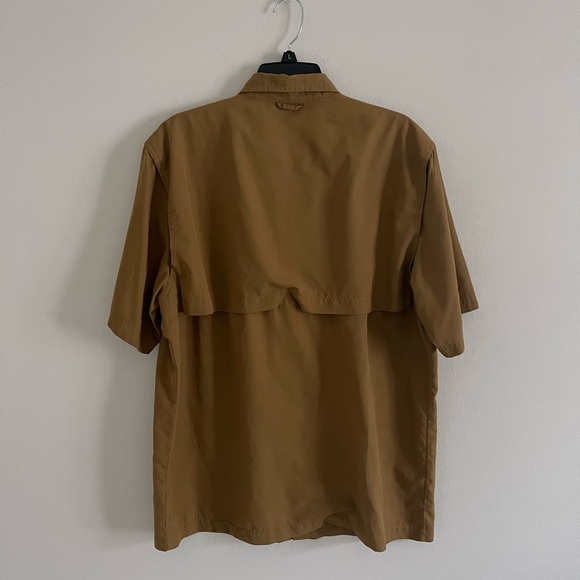 Swiss Alps Men's Brown Short Sleeve Shirt - Picture 2 of 2